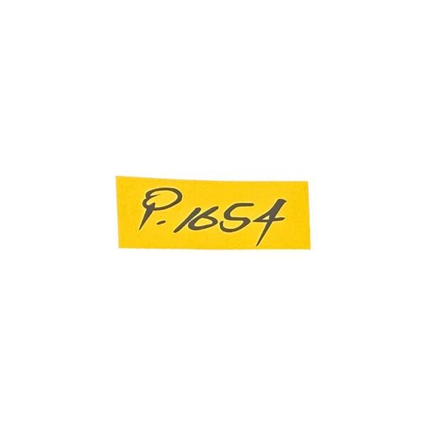 استيكر زجاج مستطيل 1654اصفر