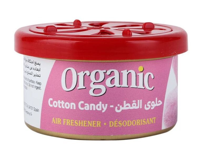 علبة معطر ال اند دي الاسباني برائحة حلوى القطن اورقانيك