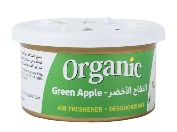 علبة معطر ال اند دي الاسباني برائحة التفاح الأخضر اورقانيك