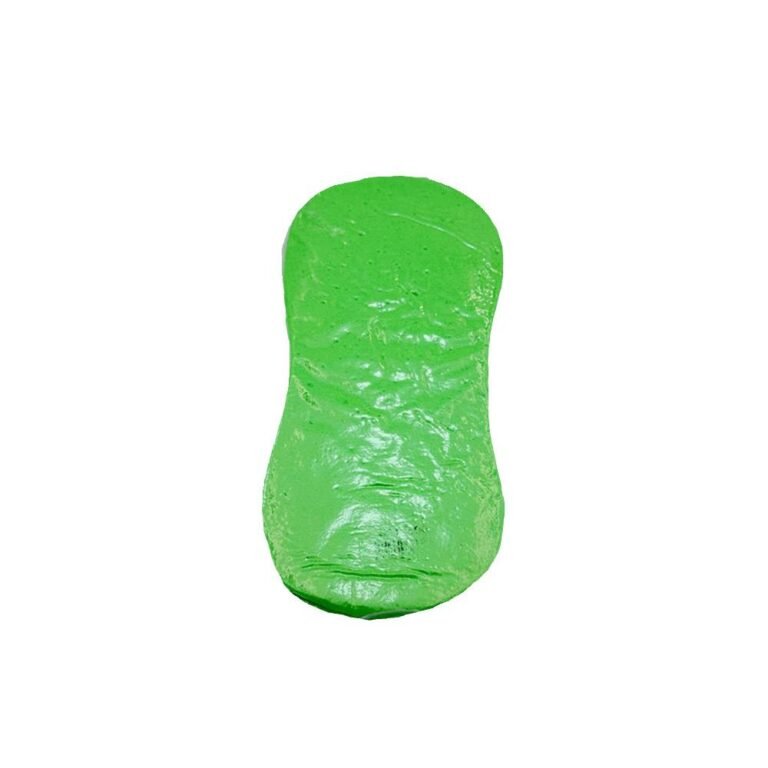 اسفنج غسيل مضغوط لون اخضر