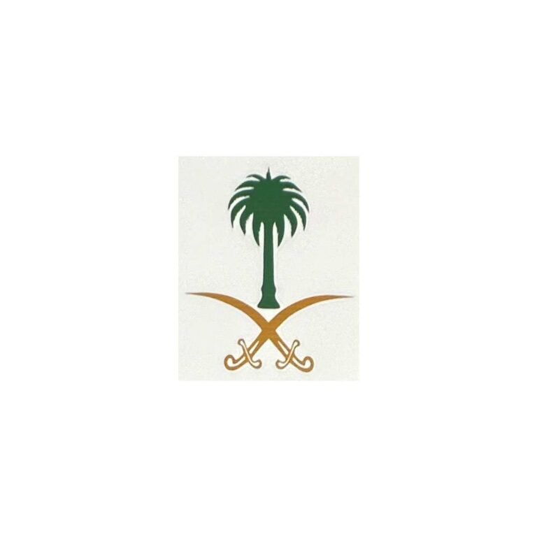 استيكر شعار المملكة العربيه السعوديه