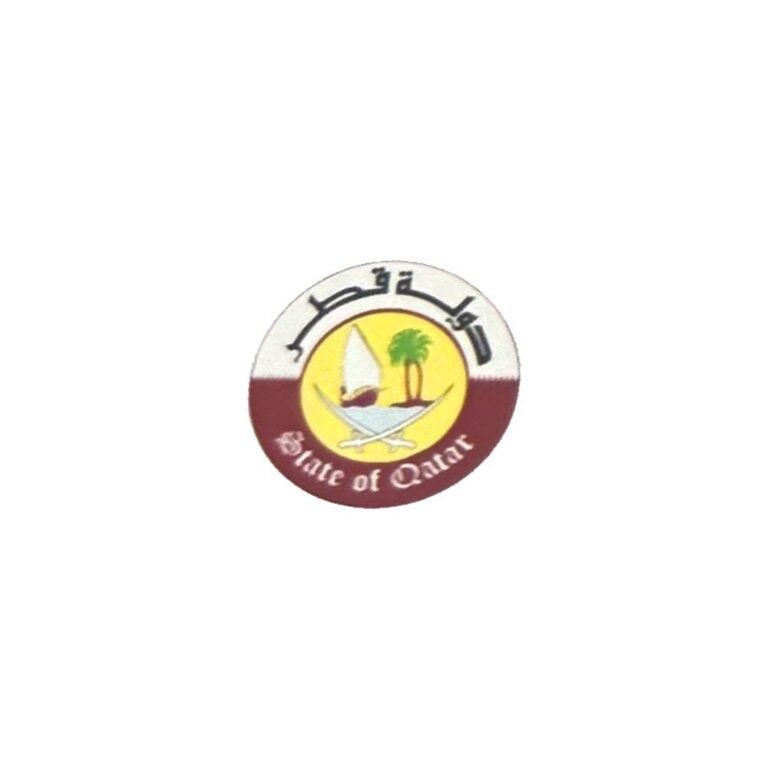 استيكر شعار دولة قطر