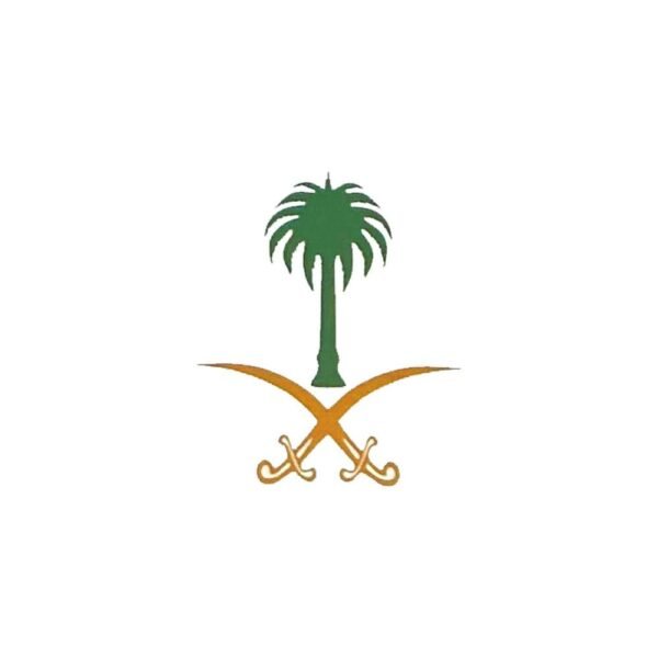 استيكر شعار المملكه ملون