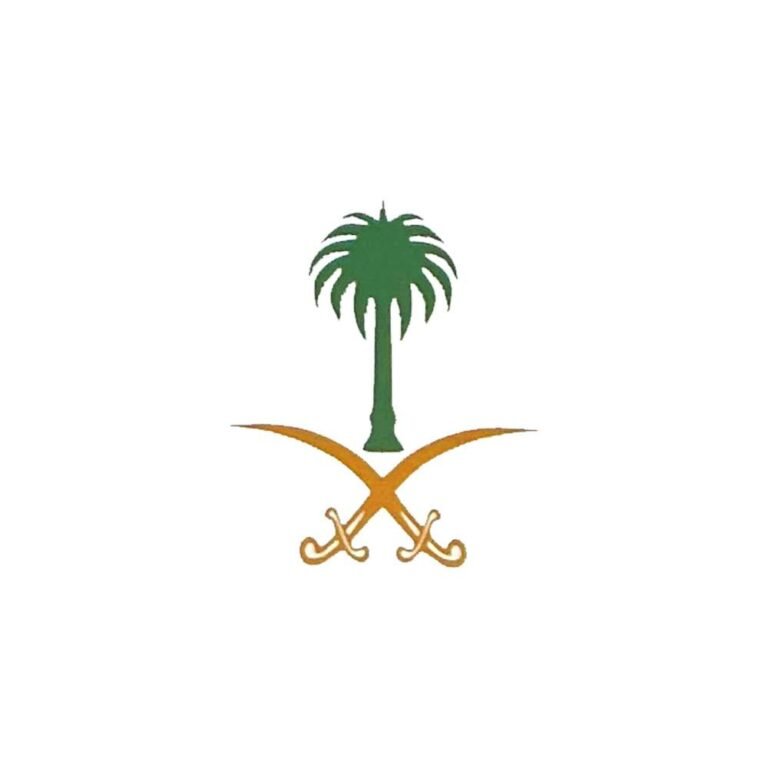 استيكر شعار المملكه ملون