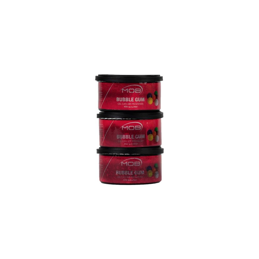 أم او بي علبة جل علكة 3 في 1 معطر جو للسيارة