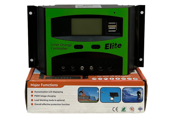 ايليت منظم طاقة 60A 2 USB