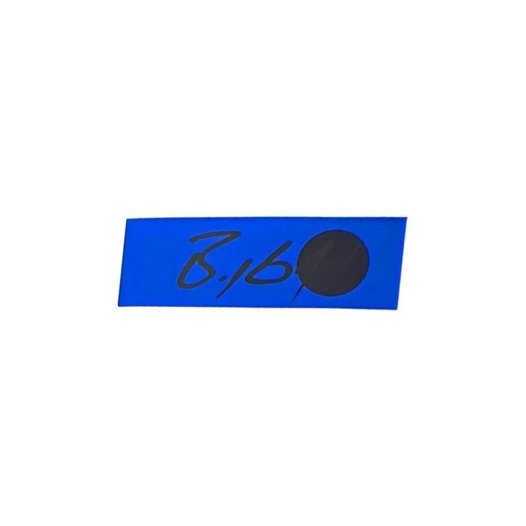 استيكر زجاج مستطيل B.1641 ازرق