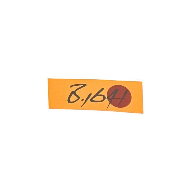 استيكر زجاج مستطيل B.1641 برتقالي