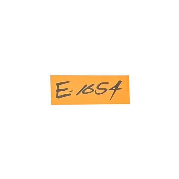 استيكر زجاج مستطيل E.1654 برتقالي