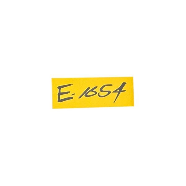 استيكر زجاج مستطيل E.1654 اصفر