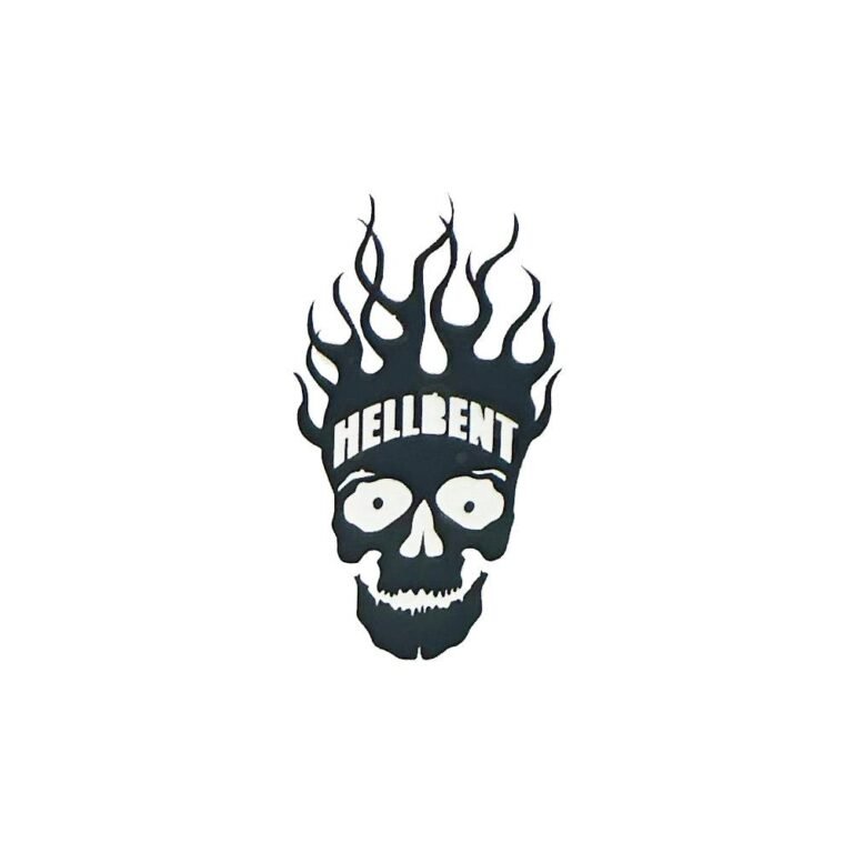 استيكر رسومات جمجمه HellBent