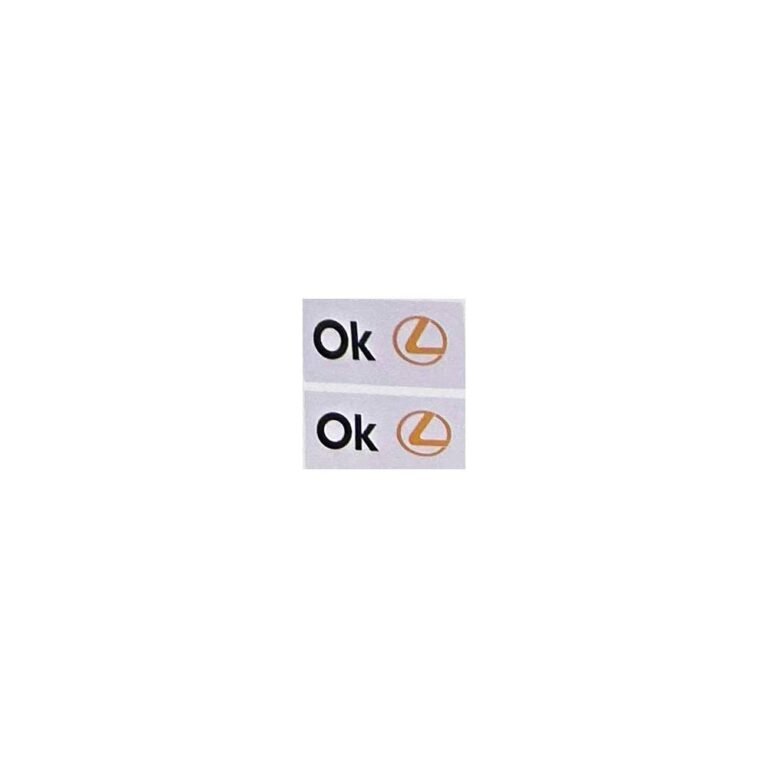 استيكر OK شعار لكزس