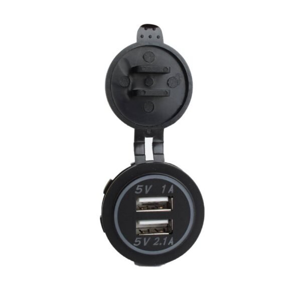 منفذ USB دائري 2 مدخل 3.1A